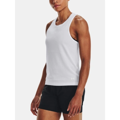 Under Armour UA Seamless Stride Singlet Tílko Bílá