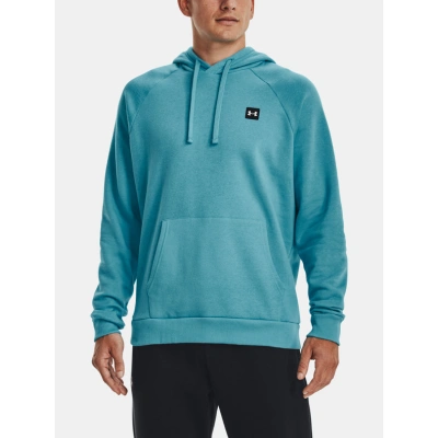 Under Armour UA Rival Fleece Hoodie Mikina Modrá