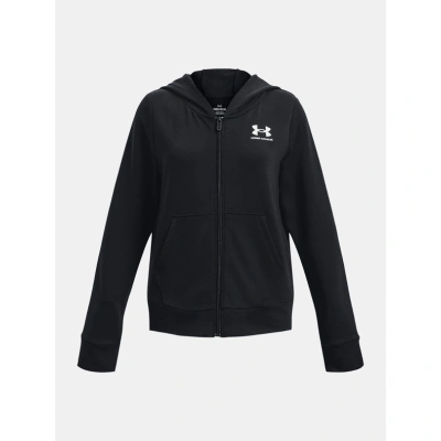 Under Armour UA Rival Terry FZ Hoodie Mikina dětská Černá