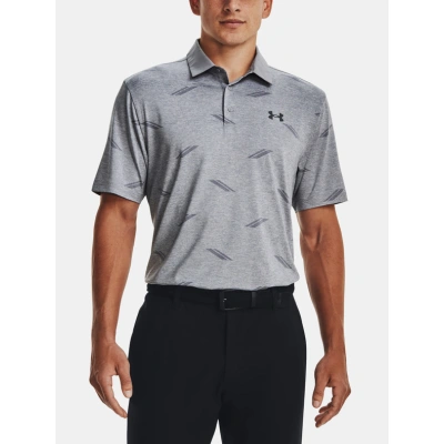 Under Armour UA Playoff Deuces Jacq Polo triko Šedá