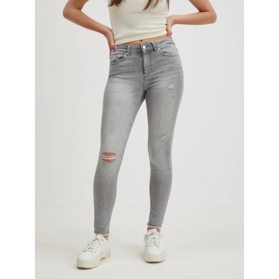 ONLY Blush Jeans Šedá