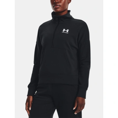 Under Armour Rival Fleece HZ Mikina Černá