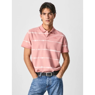 Pepe Jeans Farrell Polo triko Růžová