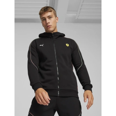 Puma Ferrari Race Hdd Sweat Jkt Mikina Černá