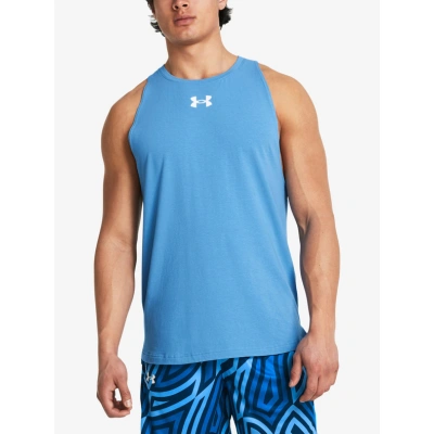 Under Armour UA Baseline Cotton Tílko Modrá