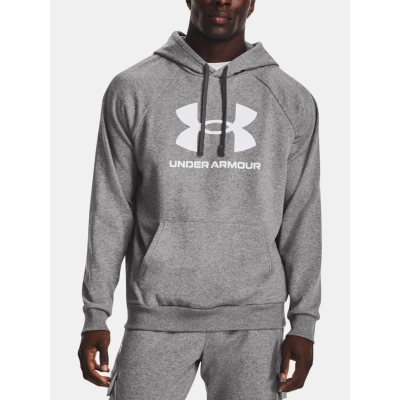 Under Armour UA Rival Fleece Logo HD Mikina Šedá