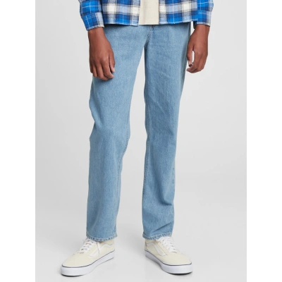 GAP Relaxed Tapered Vintage Jeans dětské Modrá