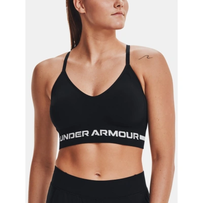 Under Armour UA Seamless Low Long Sportovní podprsenka Černá