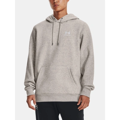 Under Armour UA Essential Fleece Hoodie Mikina Šedá