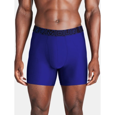 Under Armour M UA Perf Tech 6in Boxerky 3 ks Modrá