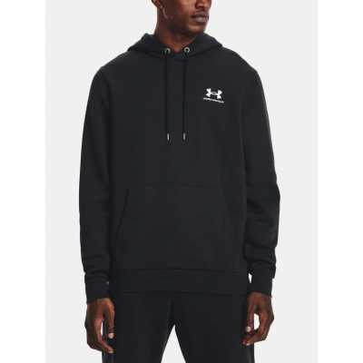 Under Armour UA Essential Fleece Hoodie Mikina Černá