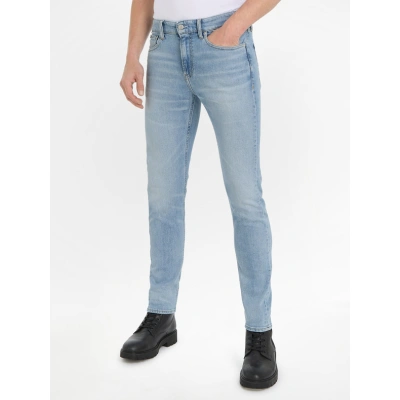 Calvin Klein Jeans Slim Taper Jeans Modrá