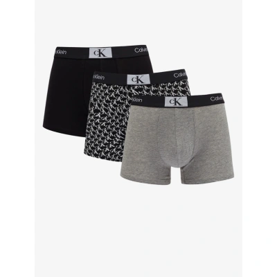 Calvin Klein Underwear	 Trunk Boxerky 3 ks Šedá