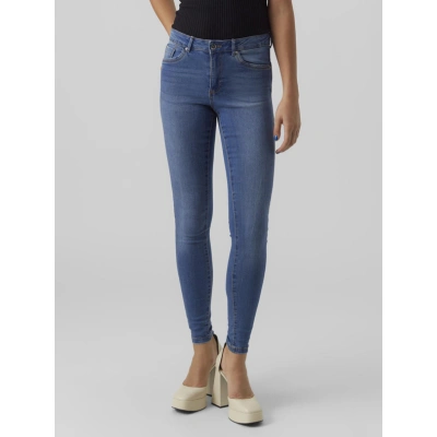 Vero Moda Alia Jeans Modrá