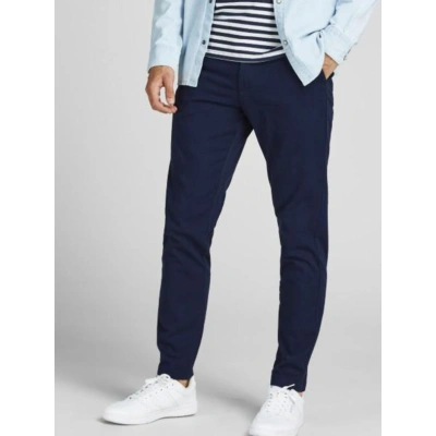 Jack & Jones Marco Chino Kalhoty Modrá