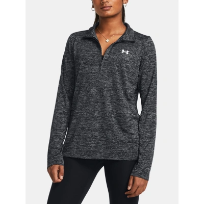 Under Armour Tech 1/2 Zip- Twist Triko Černá