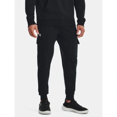 Under Armour UA Rival Fleece Cargo Tepláky Černá