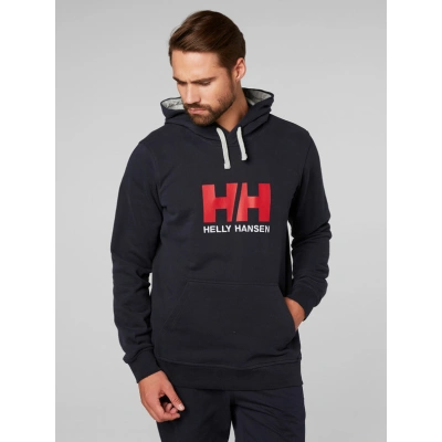 Helly Hansen HH Logo Hodie Mikina Modrá