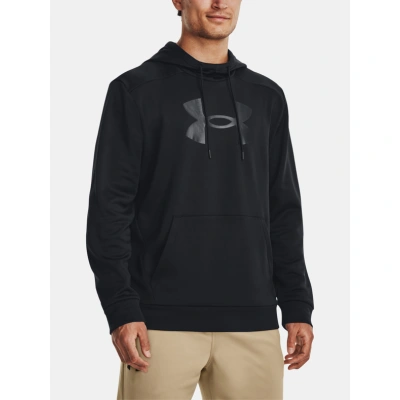 Under Armour UA Armour Fleece Big Logo HD Mikina Černá