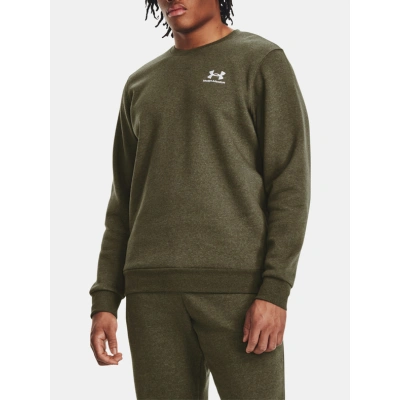 Under Armour UA Essential Fleece Crew Mikina Zelená