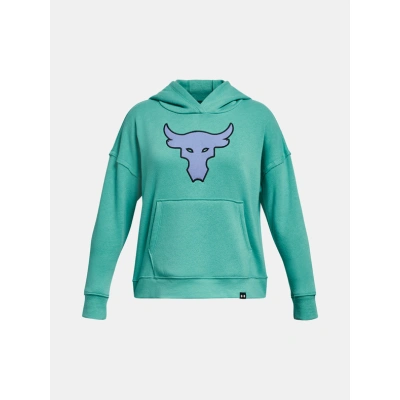 Under Armour Project Rock Brhma Bull Fleece HD Mikina dětská Modrá