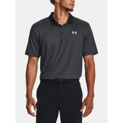 Under Armour UA Perf 3.0 Printed Polo triko Černá