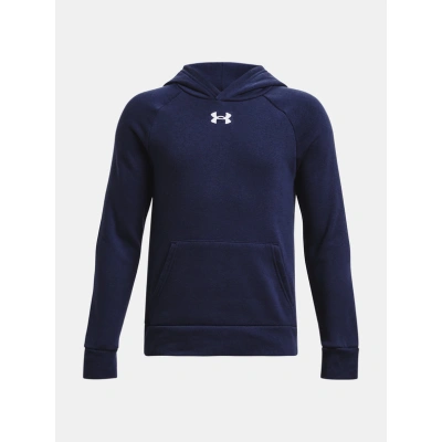 Under Armour UA Rival Fleece Hoodie Mikina dětská Modrá