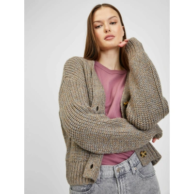 GAP Cardigan Hnědá