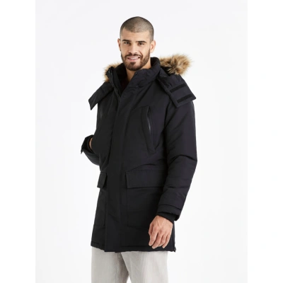 Celio Cuchunlon Parka Černá