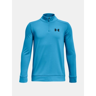 Under Armour UA Armour Fleece 1/4 Zip Mikina dětská Modrá