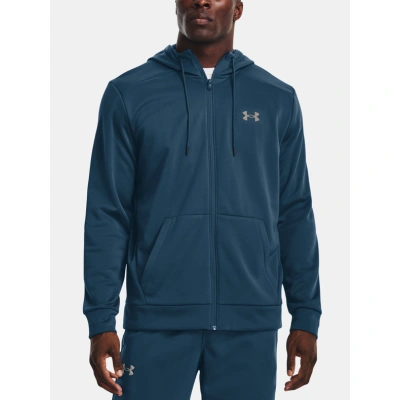 Under Armour UA Armour Fleece FZ Hoodie Mikina Modrá