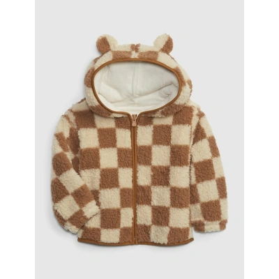 GAP Sherpa bear Mikina dětská Hnědá