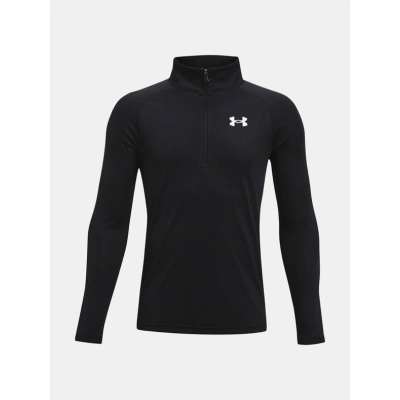 Under Armour UA Tech 2.0 1/2 Zip Triko dětské Černá