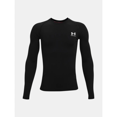 Under Armour HG Armour LS Triko dětské Černá