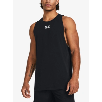 Under Armour UA Baseline Cotton Tílko Černá