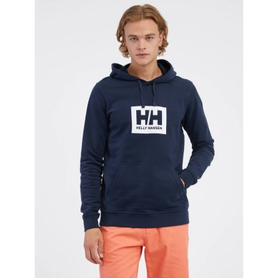 Helly Hansen HH Box Hoodie Helly Mikina Modrá