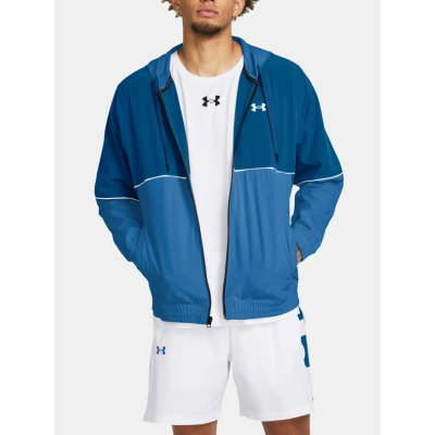 Under Armour UA Baseline Woven Bunda Modrá