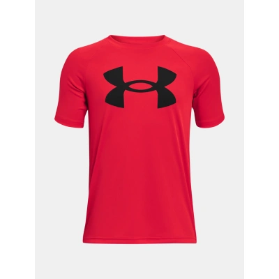 Under Armour UA Tech Big Logo SS Triko dětské Červená