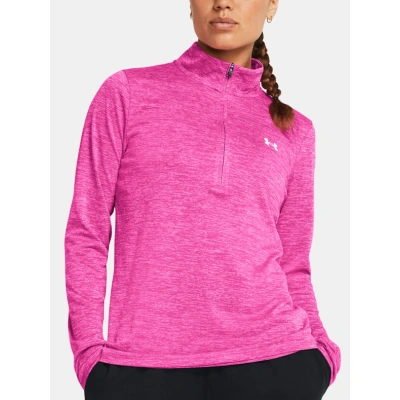 Under Armour Tech 1/2 Zip- Twist Triko Růžová