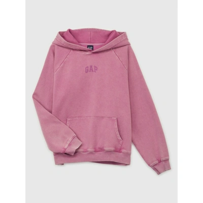 GAP Vintage Soft Mikina Růžová