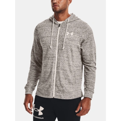 Under Armour UA Rival Terry LC FZ Mikina Šedá