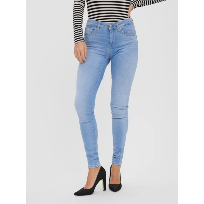 Vero Moda Lux Jeans Modrá