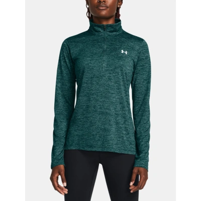 Under Armour Tech 1/2 Zip- Twist Triko Zelená