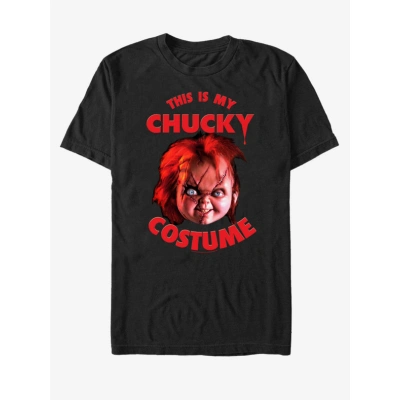 ZOOT.Fan NBCU Chucky Costume Triko Černá