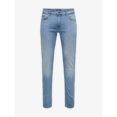 ONLY & SONS Loom Jeans Modrá