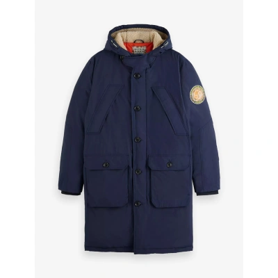 Scotch & Soda Parka Modrá