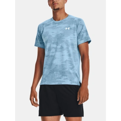 Under Armour UA Streaker Speedcamo SS Triko Modrá