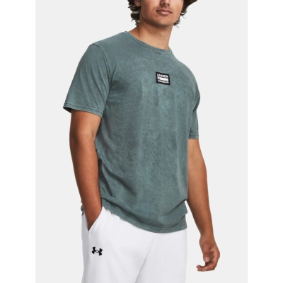 Under Armour UA Elevated Core Wash SS Triko Šedá