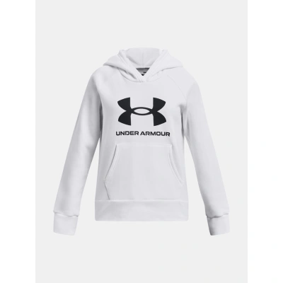 Under Armour Rival Mikina dětská Bílá