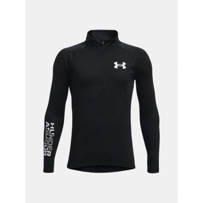 Under Armour UA Tech BL 1/2 Zip Mikina dětská Černá